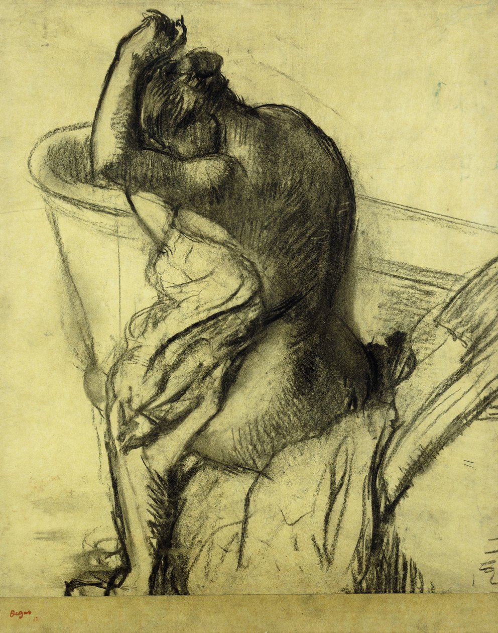Po kąpieli; Apres le Bain, 1899 autorstwa Edgar Degas