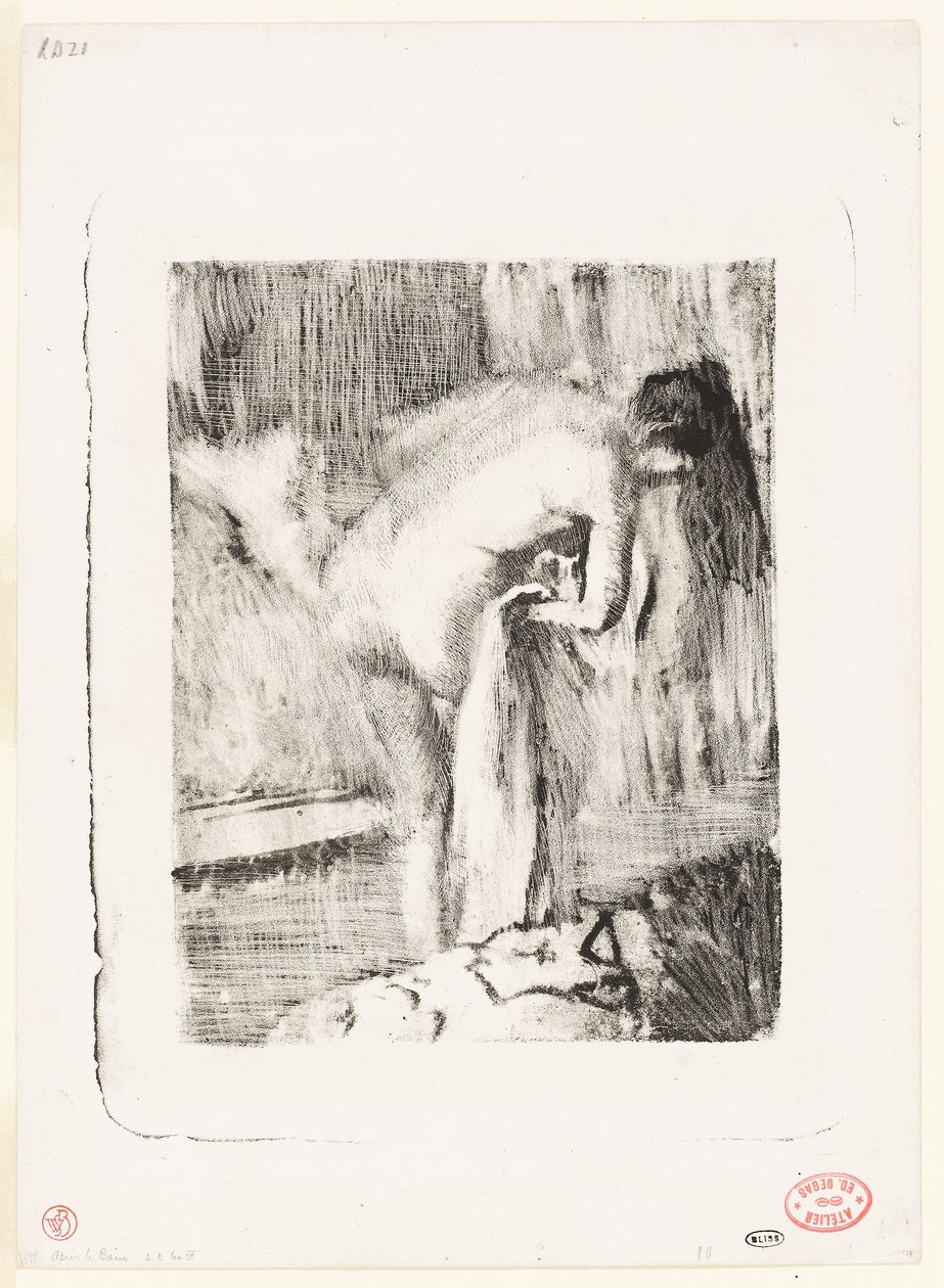 Po kąpieli II autorstwa Edgar Degas