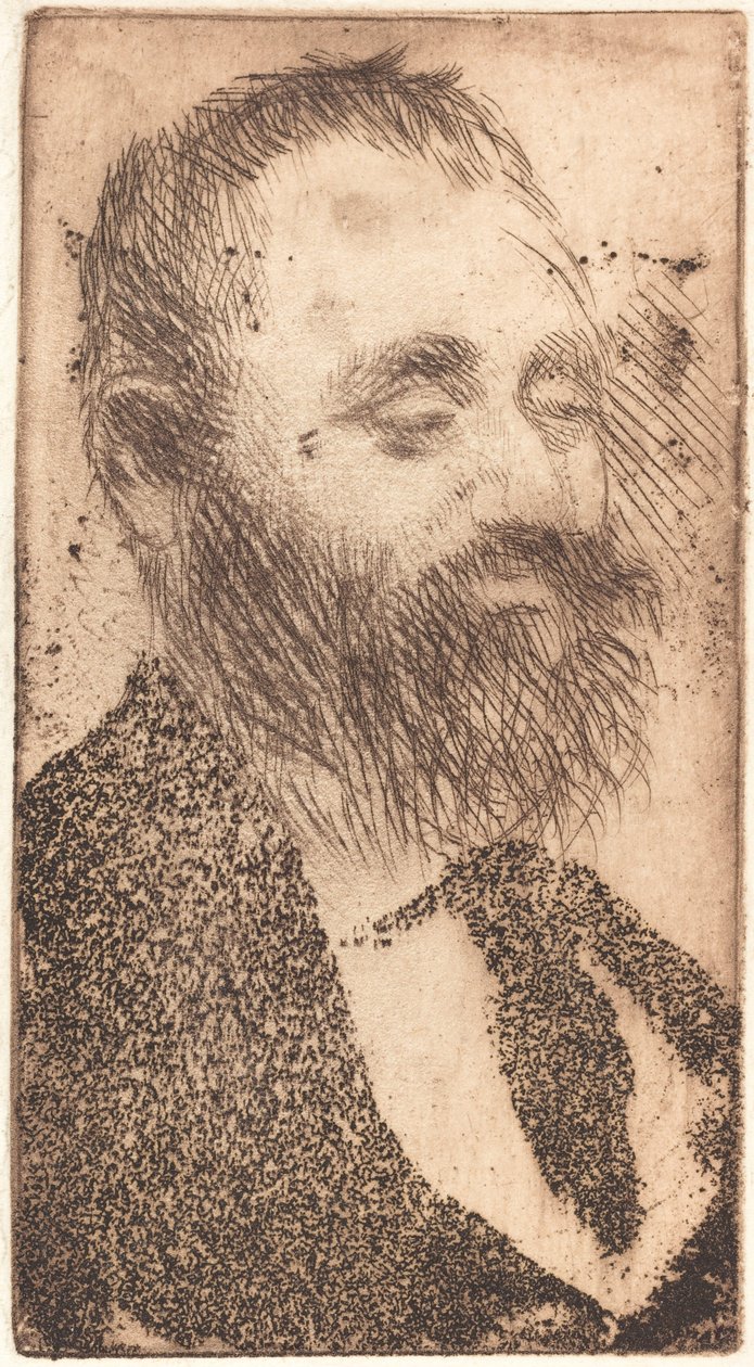 Alfons Hirsch autorstwa Edgar Degas