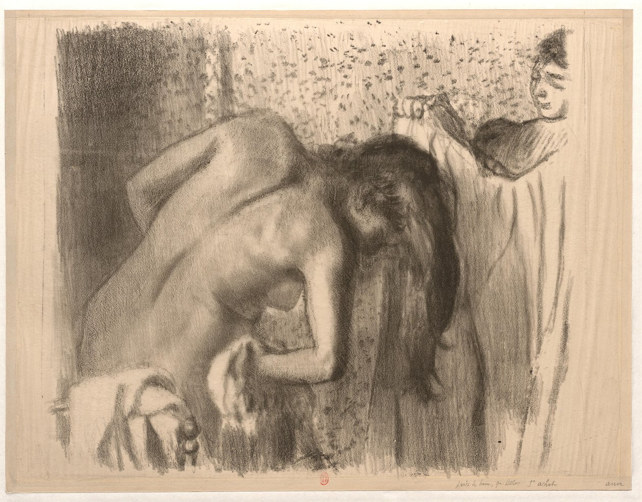 Po kąpieli autorstwa Edgar Degas
