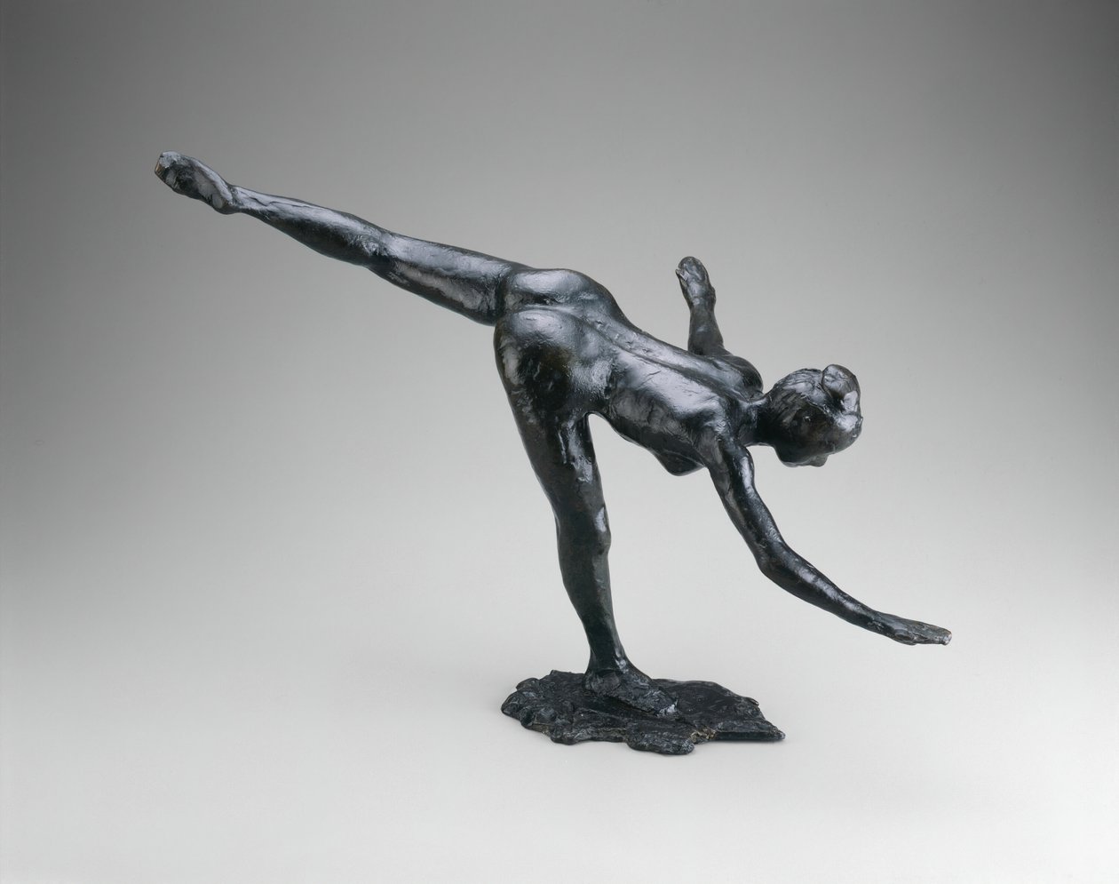 Arabeska, model 188590, odlew 191921. autorstwa Edgar Degas