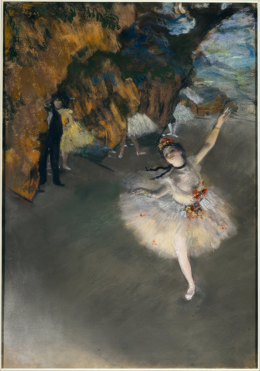 Balet autorstwa Edgar Degas