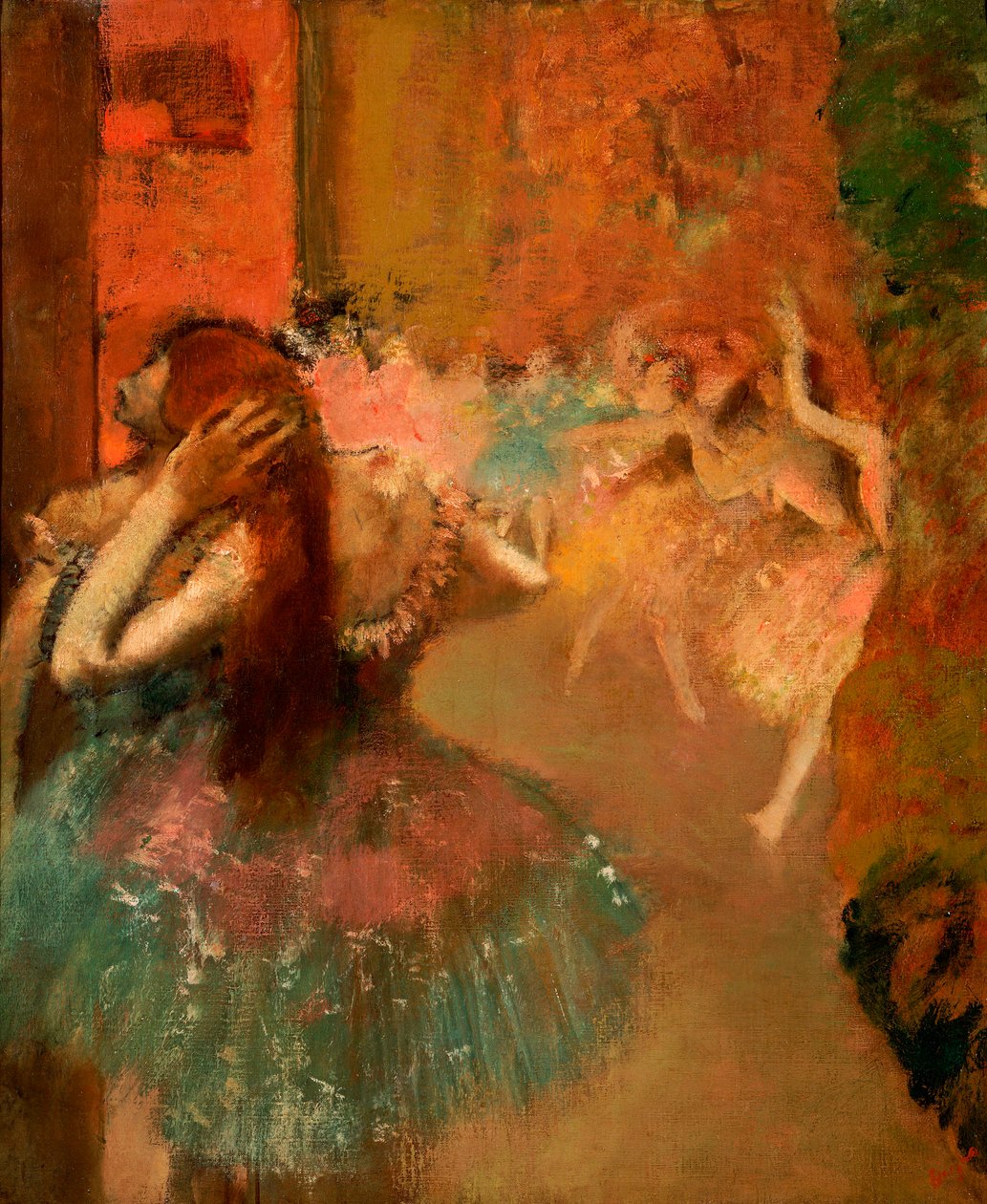 Scena baletowa autorstwa Edgar Degas