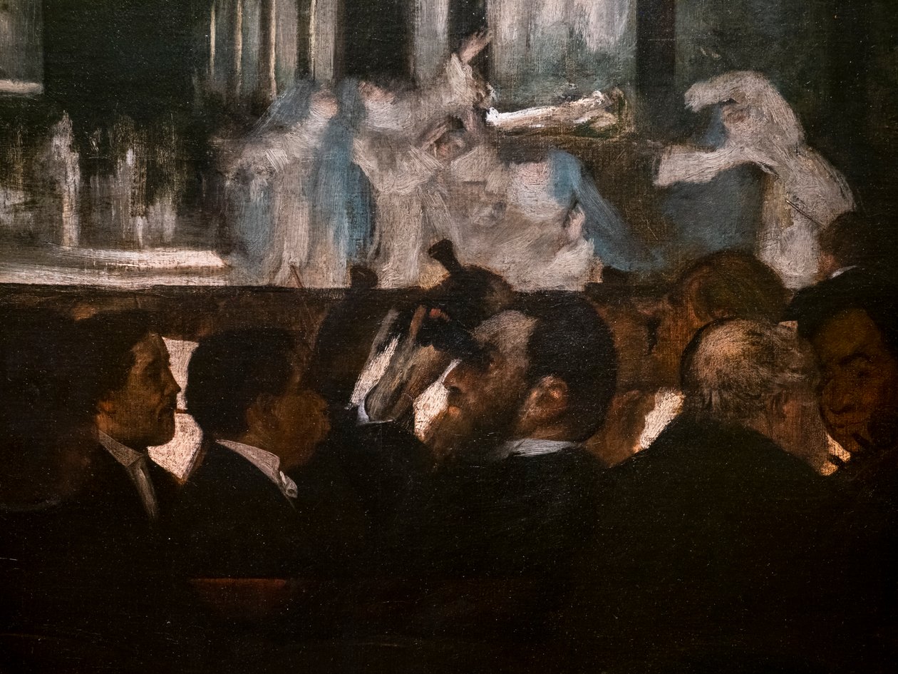 Balet Roberta Diabła (detal). 1871-1872. Olej na płótnie. autorstwa Edgar Degas