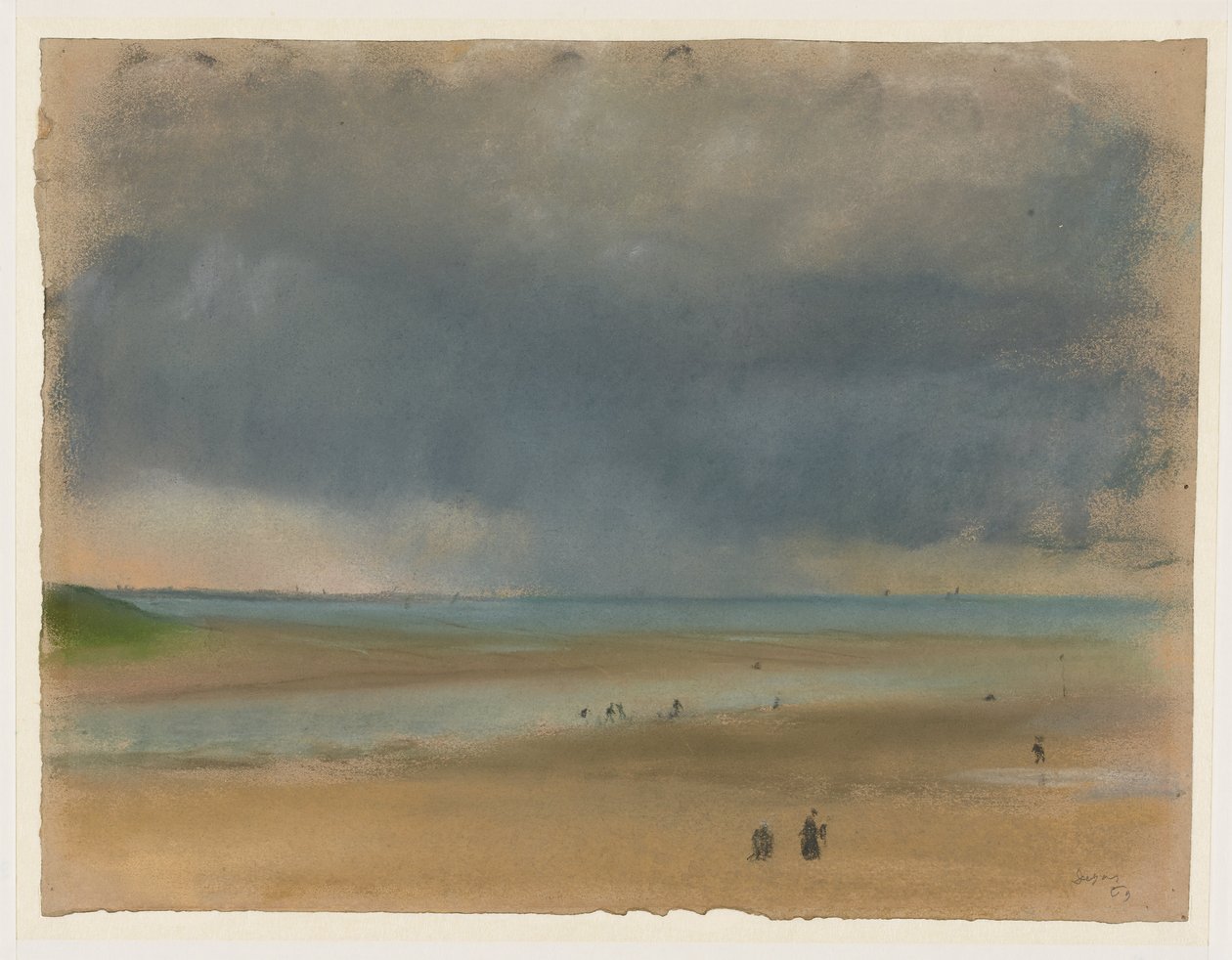 Nad morzem autorstwa Edgar Degas