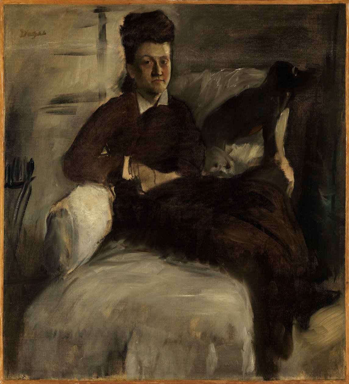 Portret Madame Jeantaud autorstwa Edgar Degas