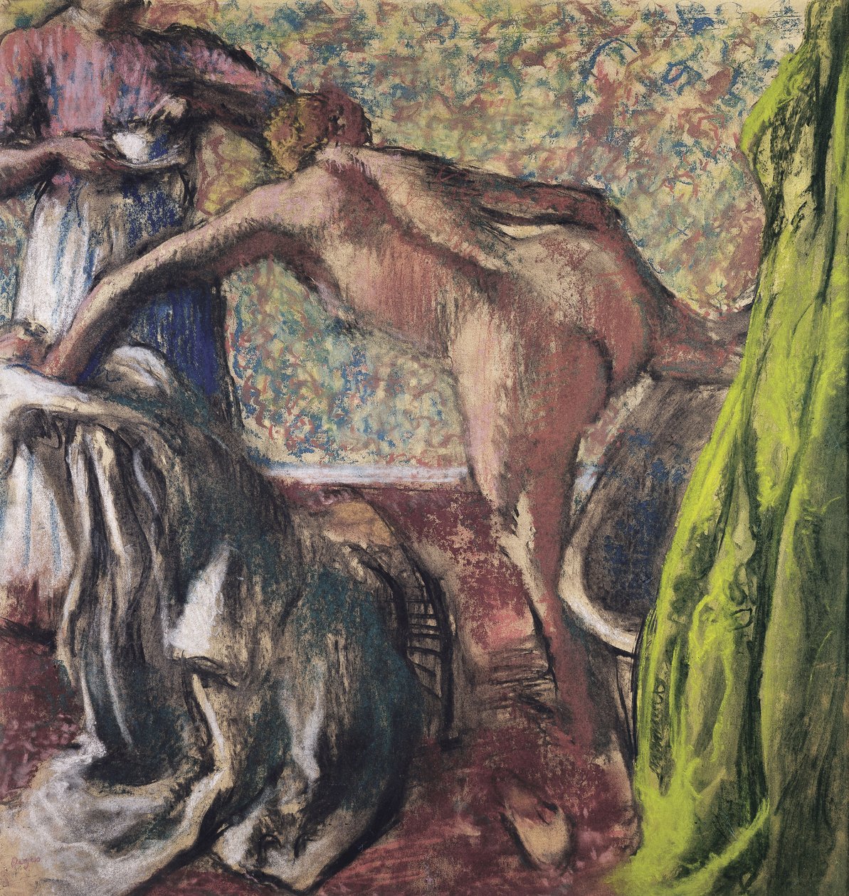 Śniadanie po kąpieli Śniadanie po kąpieli, ok. 1896 autorstwa Edgar Degas
