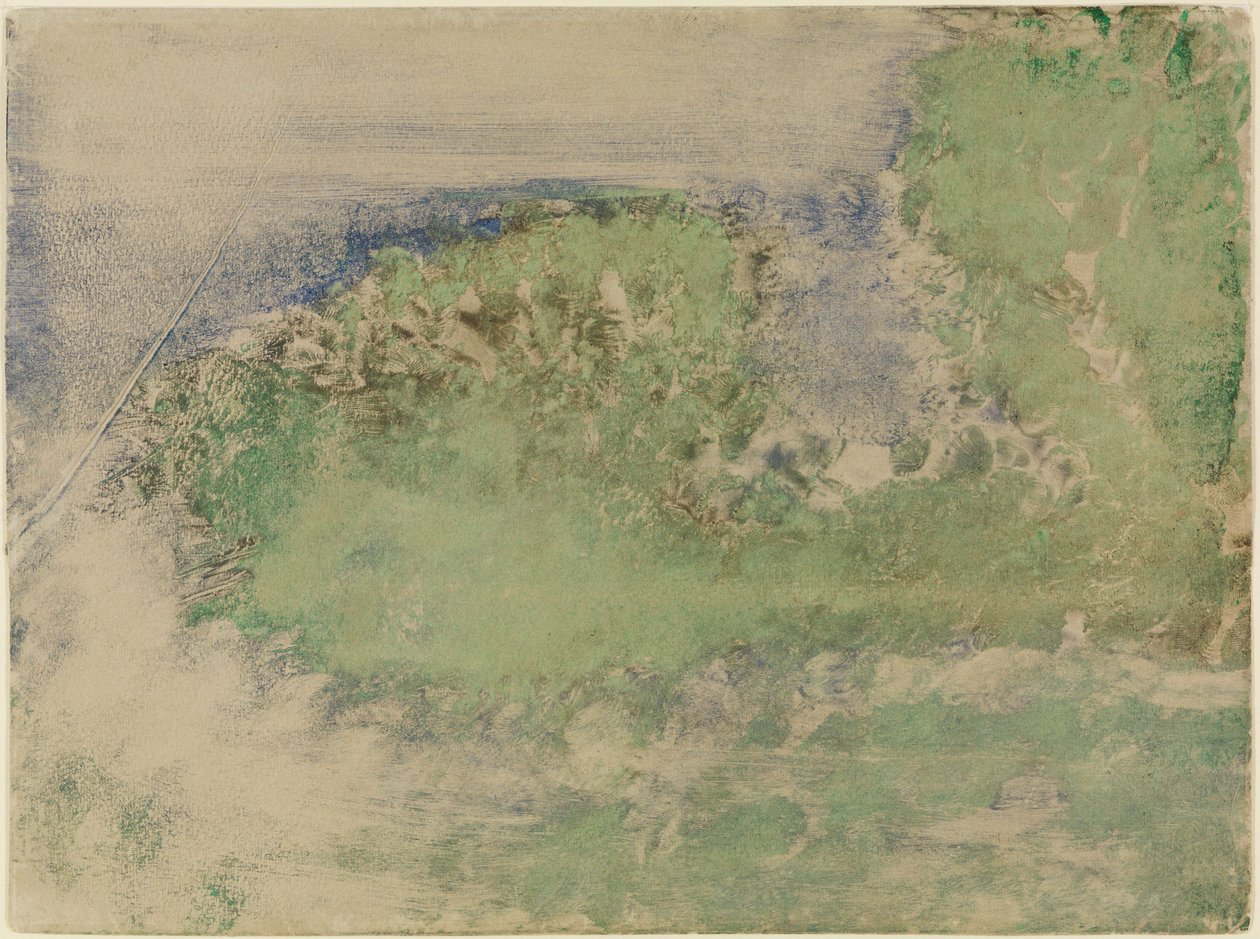 Przylądek Ferrat autorstwa Edgar Degas