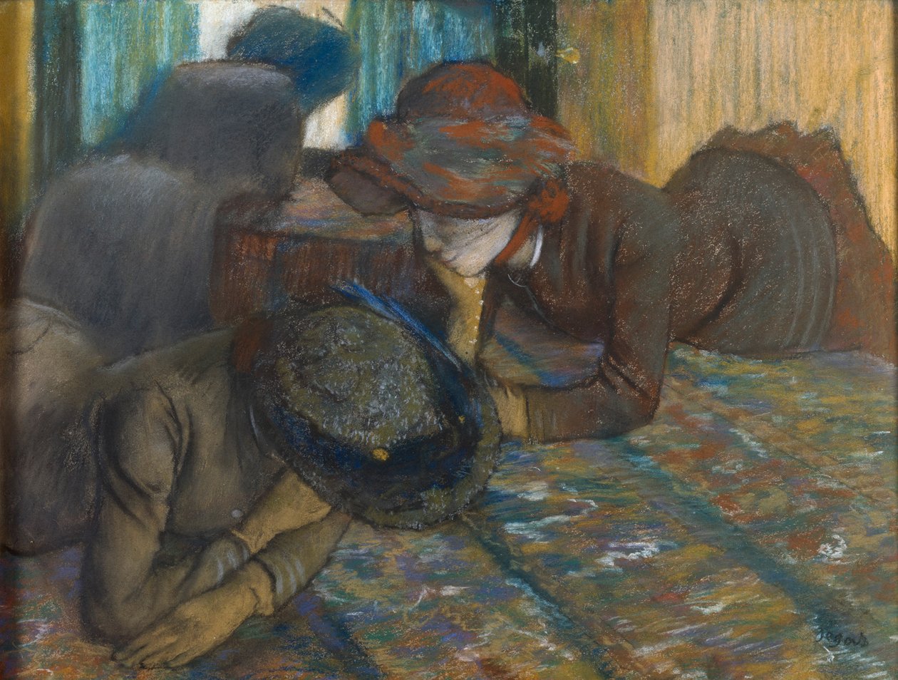 Rozmowa autorstwa Edgar Degas