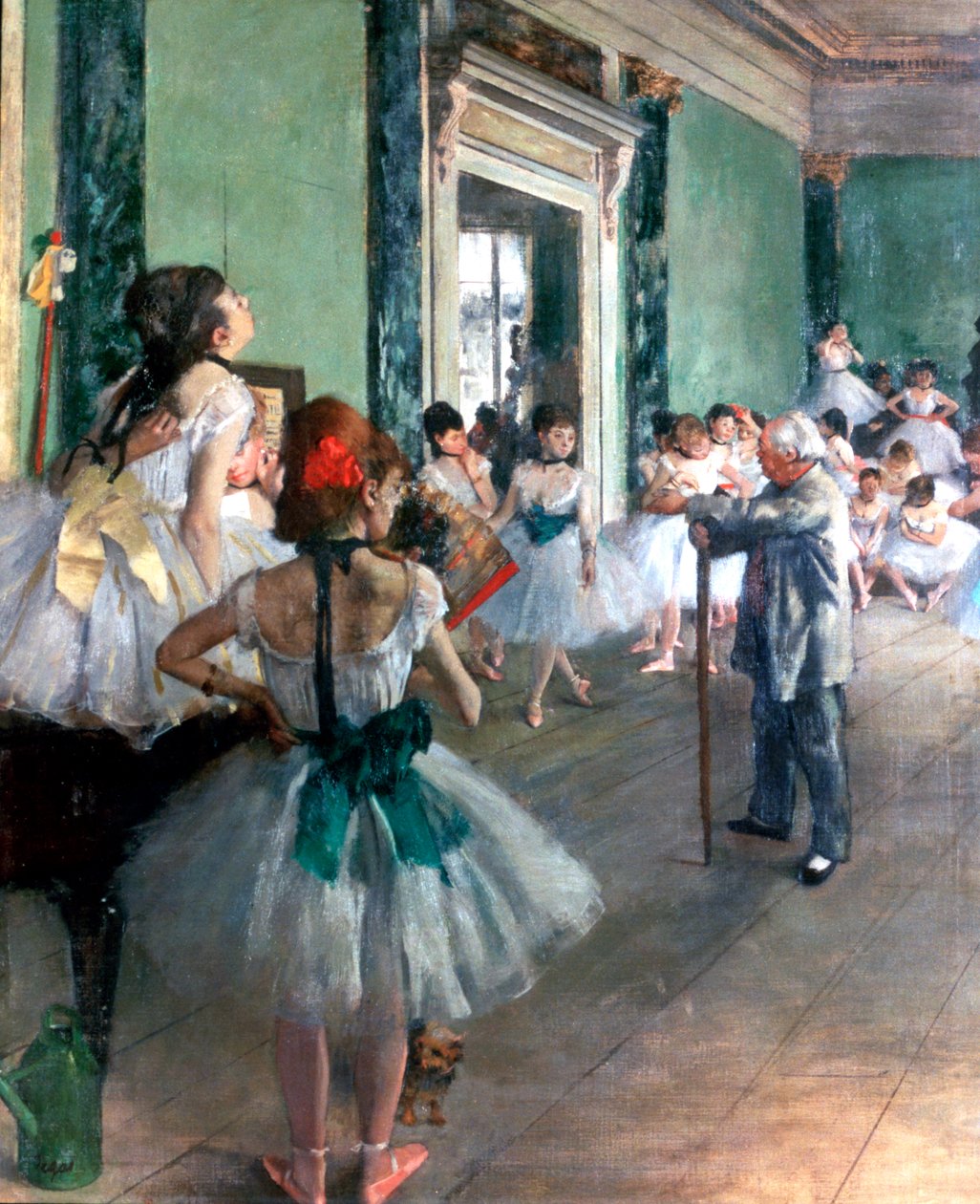 Klasa tańca, 1874 autorstwa Edgar Degas