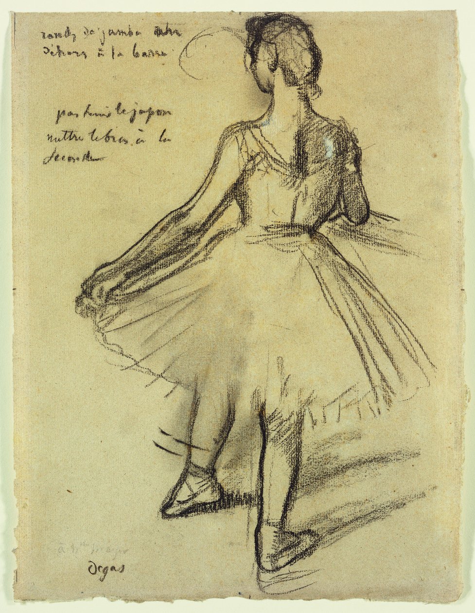 Tancerz autorstwa Edgar Degas