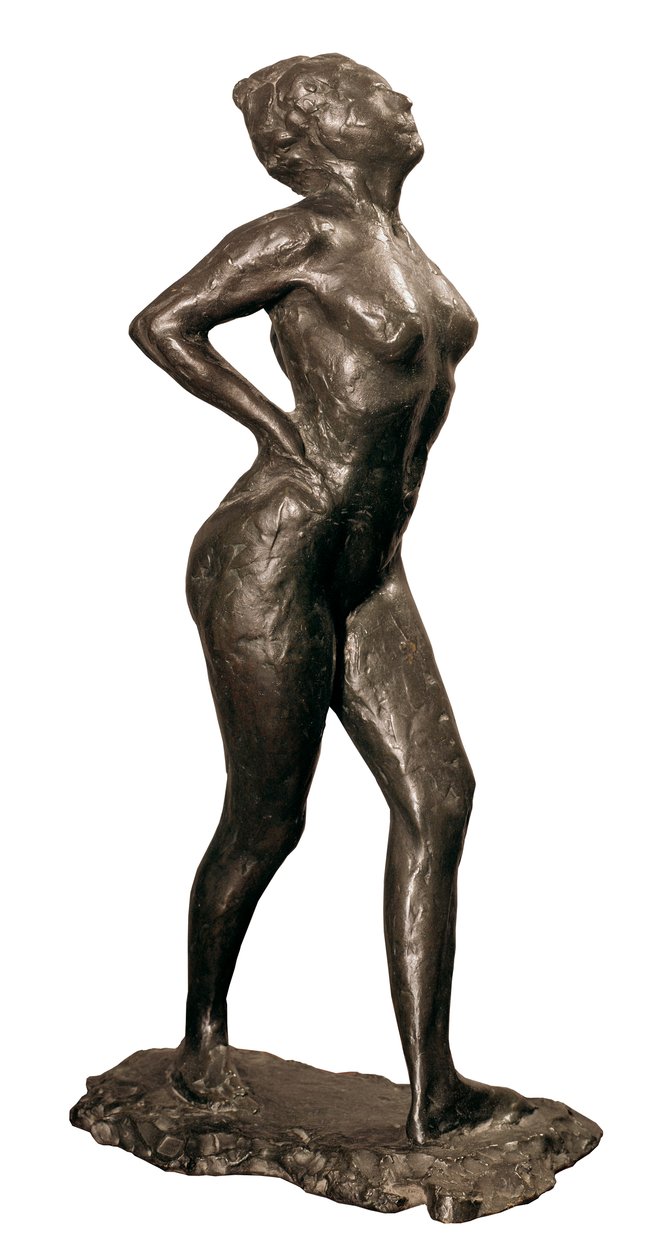 Tancerz w stanie spoczynku, rzeźba Edgara Degasa, ok. 1882-95 autorstwa Edgar Degas