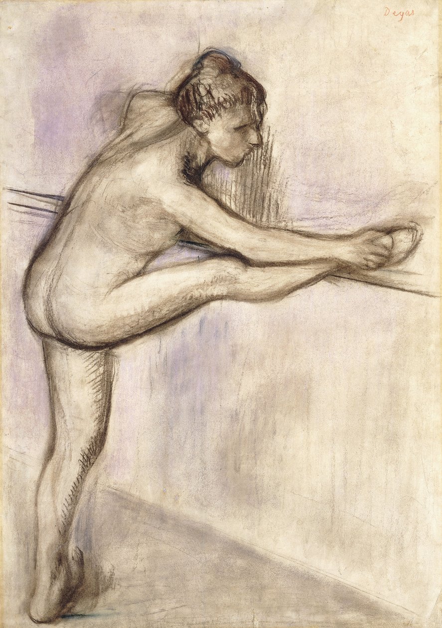 Tancerka w barze, 1884-1888 autorstwa Edgar Degas