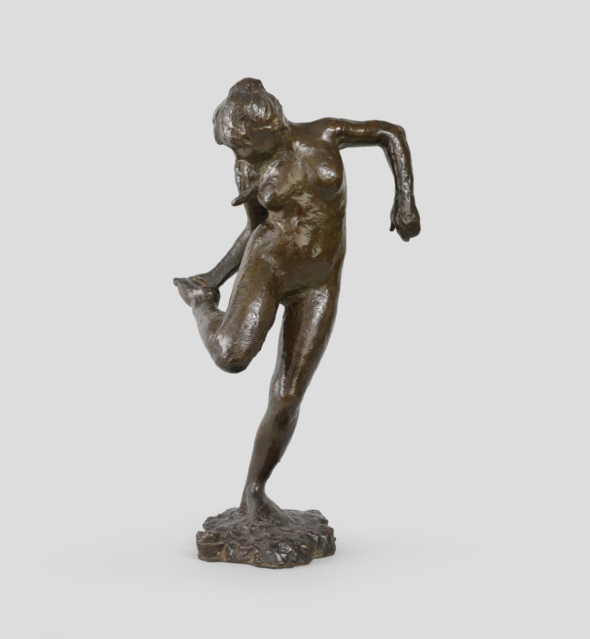 Tancerka patrząca na podeszwę prawej stopy, 1895-1903 autorstwa Edgar Degas