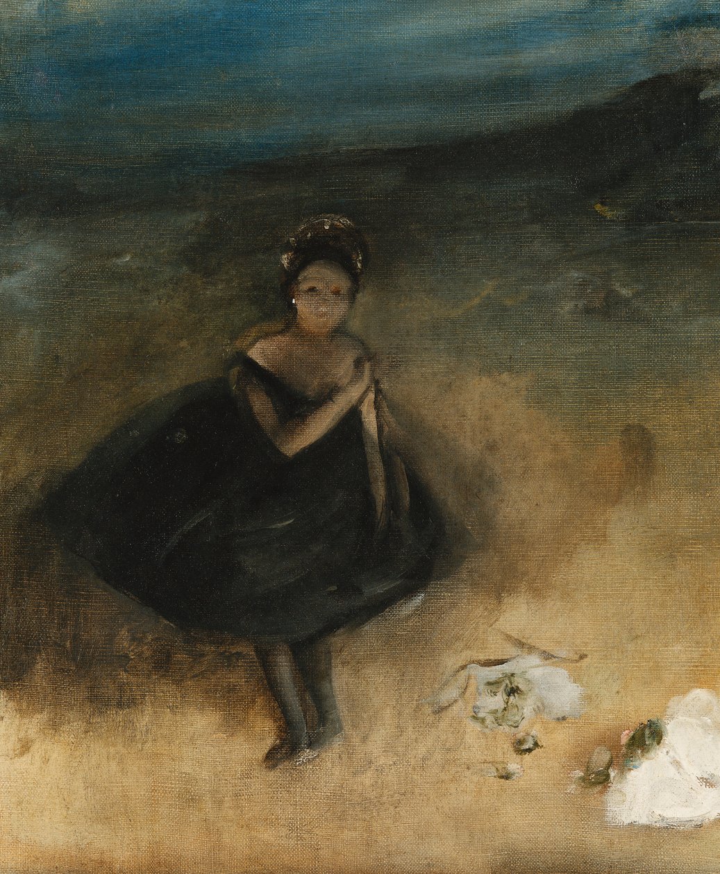Tancerka z Bukietem; Tancerka z Bukietem, autorstwa Edgar Degas