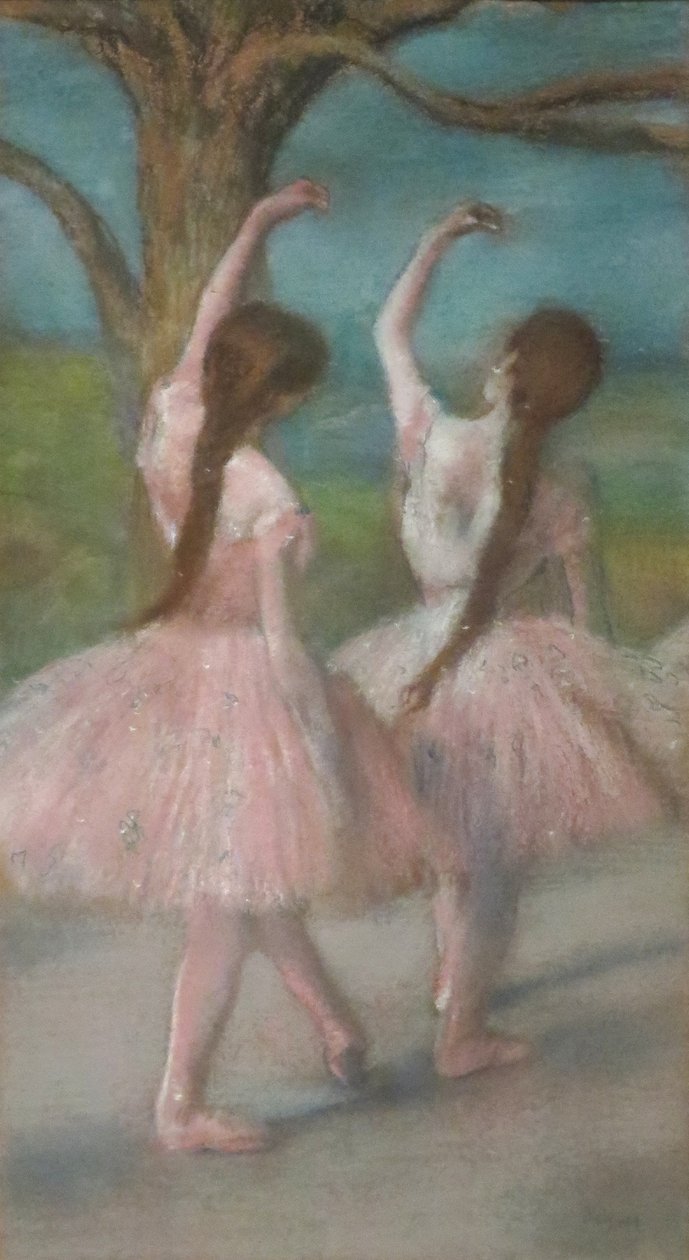 Tancerze w różu autorstwa Edgar Degas