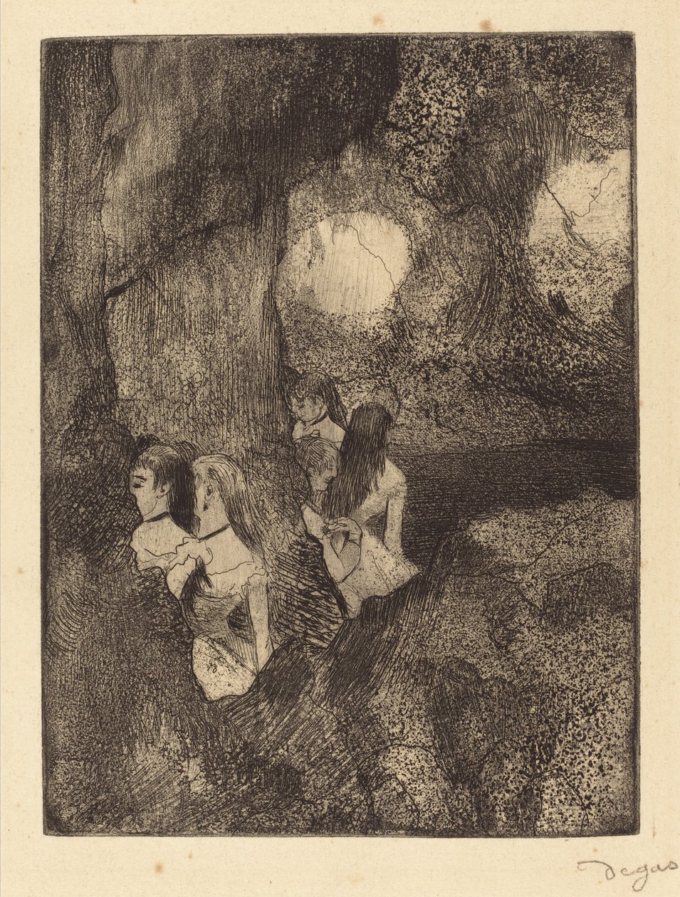 Tancerze na skrzydłach autorstwa Edgar Degas