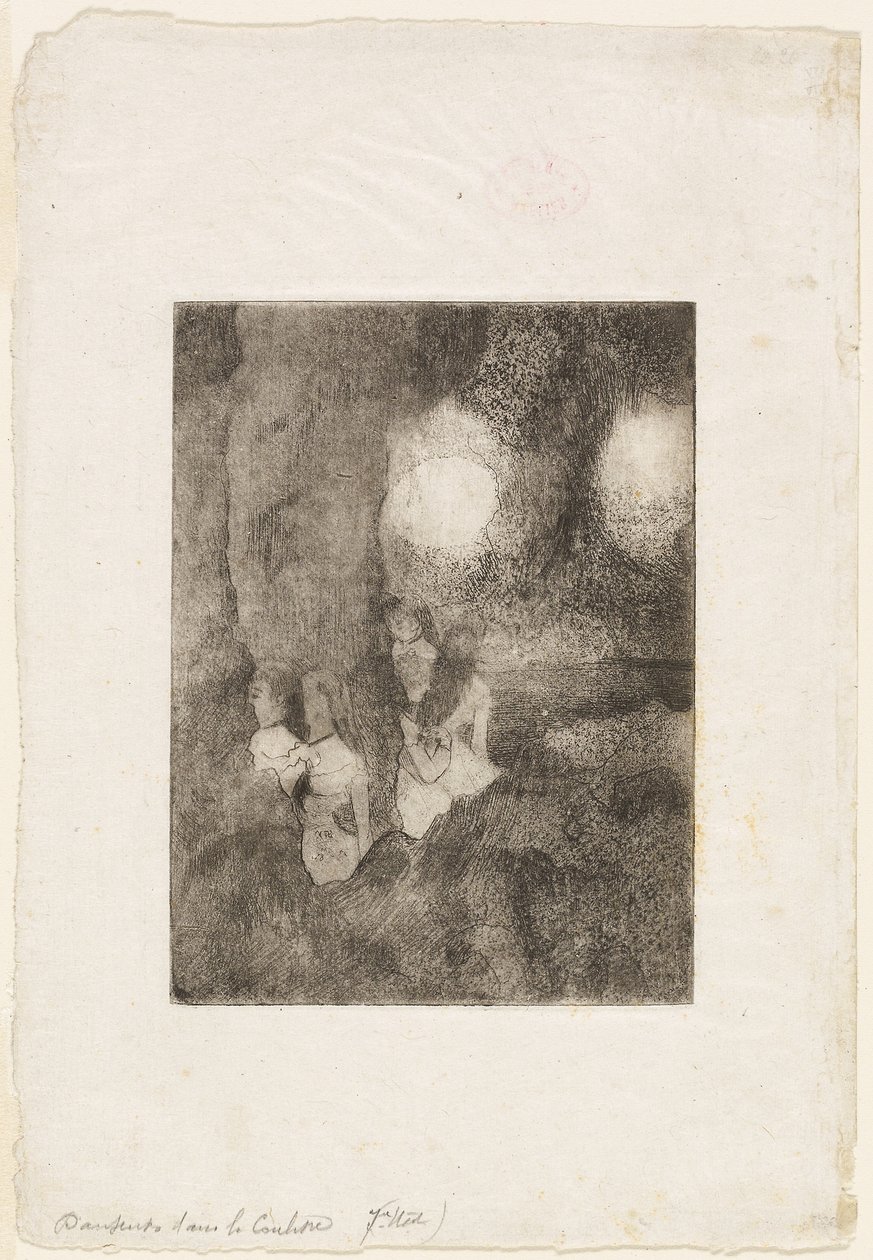 Tancerze na skrzydłach autorstwa Edgar Degas