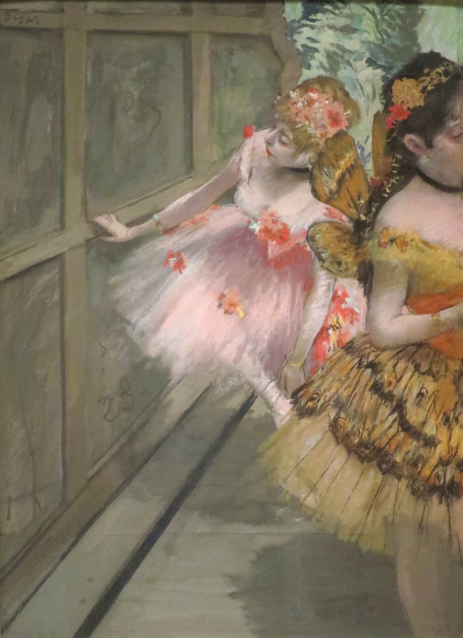 "Tancerki na skrzydłach" Edgara Degasa, Norton Simon Museum autorstwa Edgar Degas
