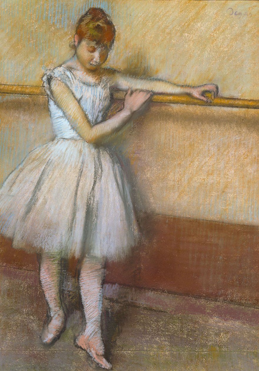 Tancerka przy barze" autorstwa Edgara Degasa, ok. 1885 r. autorstwa Edgar Degas