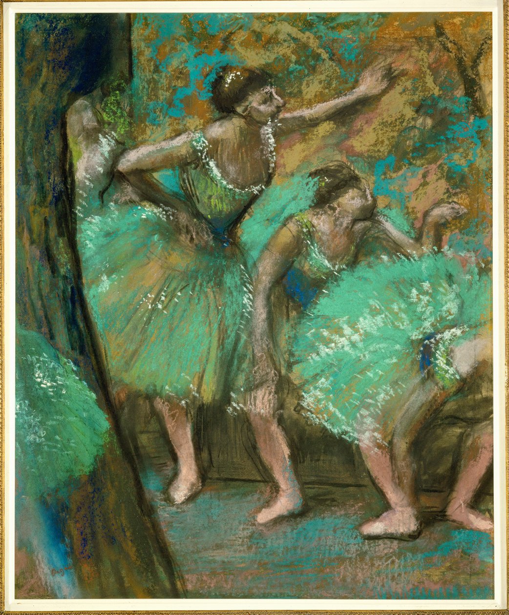 Tancerze (pastel na papierze) autorstwa Edgar Degas