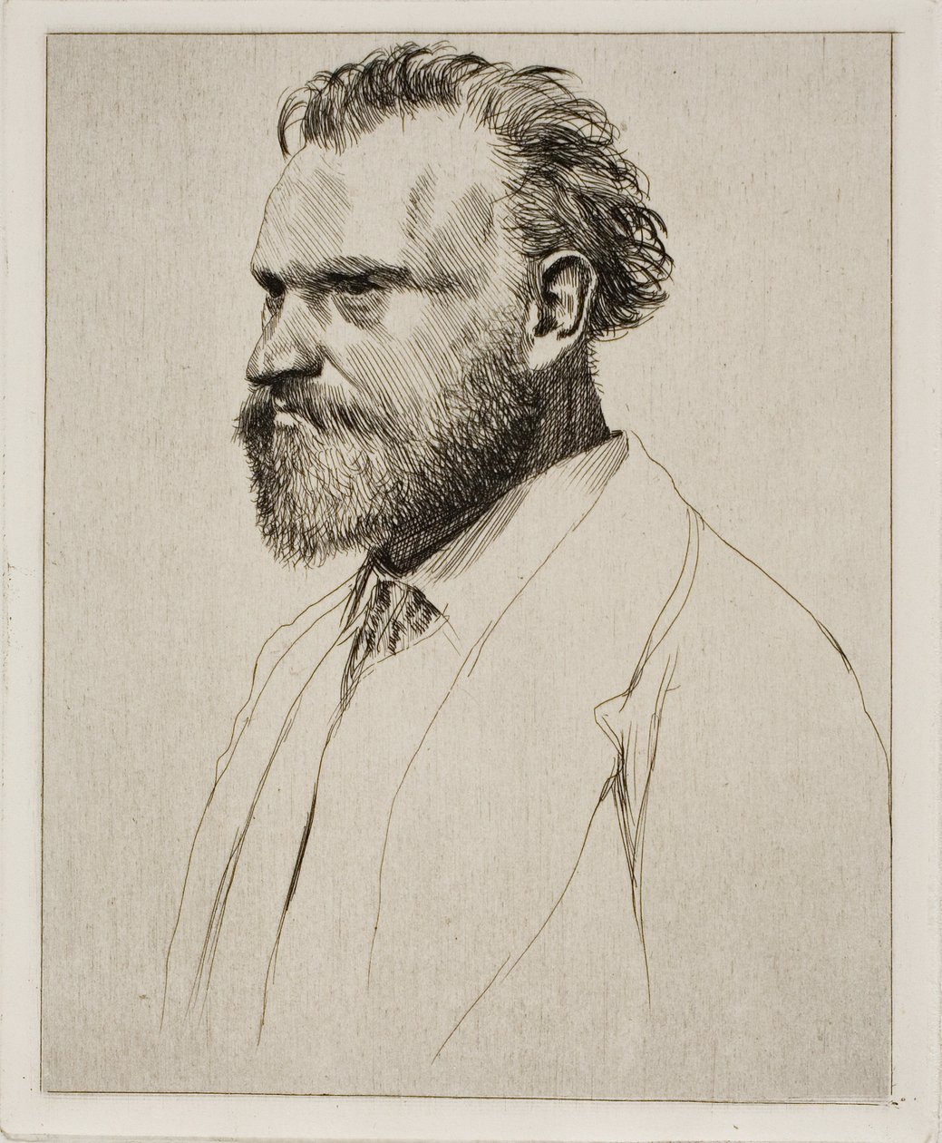 Edouard Manet, Portret w popiersiu autorstwa Edgar Degas
