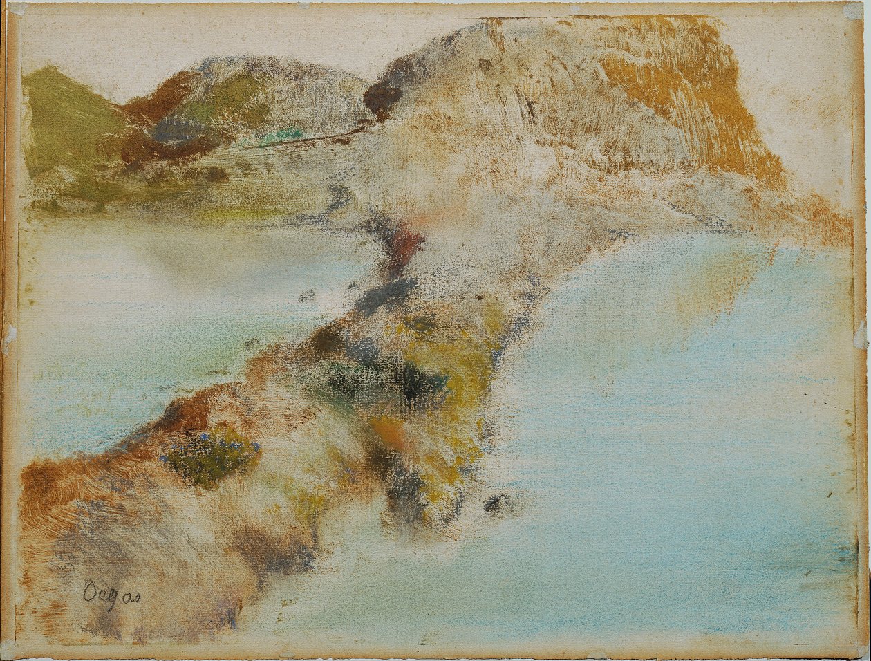 Skaliste Wybrzeże autorstwa Edgar Degas