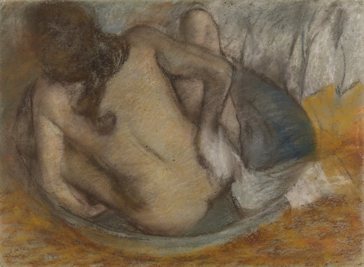 Kobieta w wannie autorstwa Edgar Degas