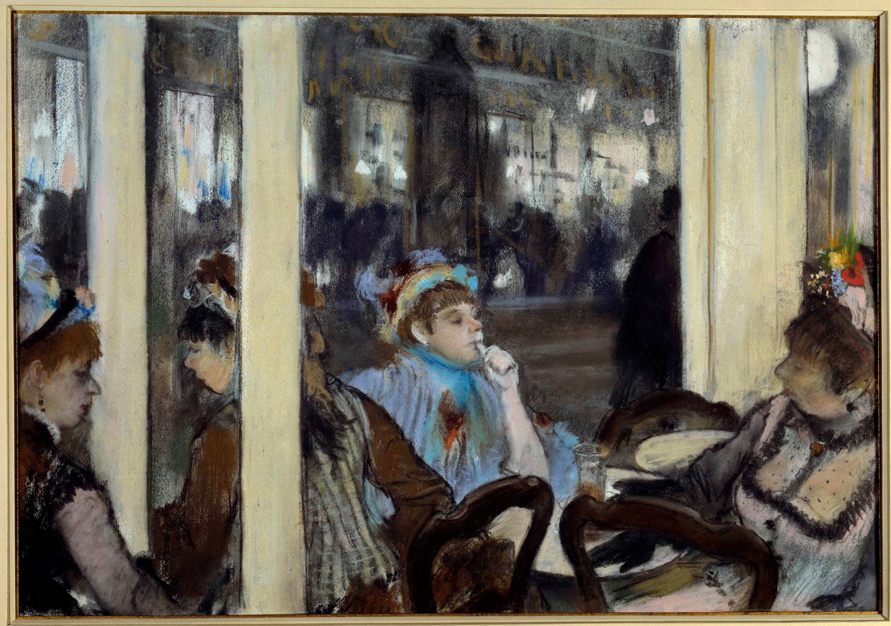 Femmes à la terrasse d
