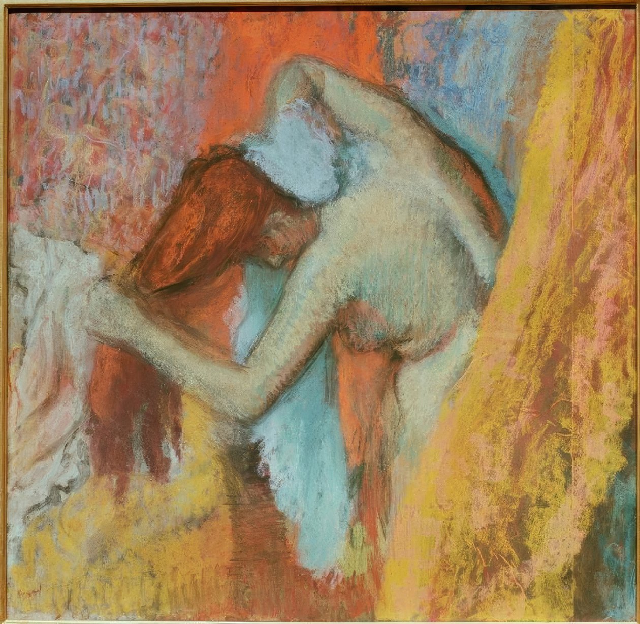 Kobieta w toalecie autorstwa Edgar Degas