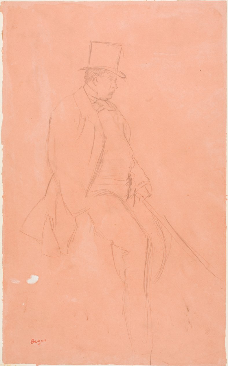 Gentleman Rider autorstwa Edgar Degas