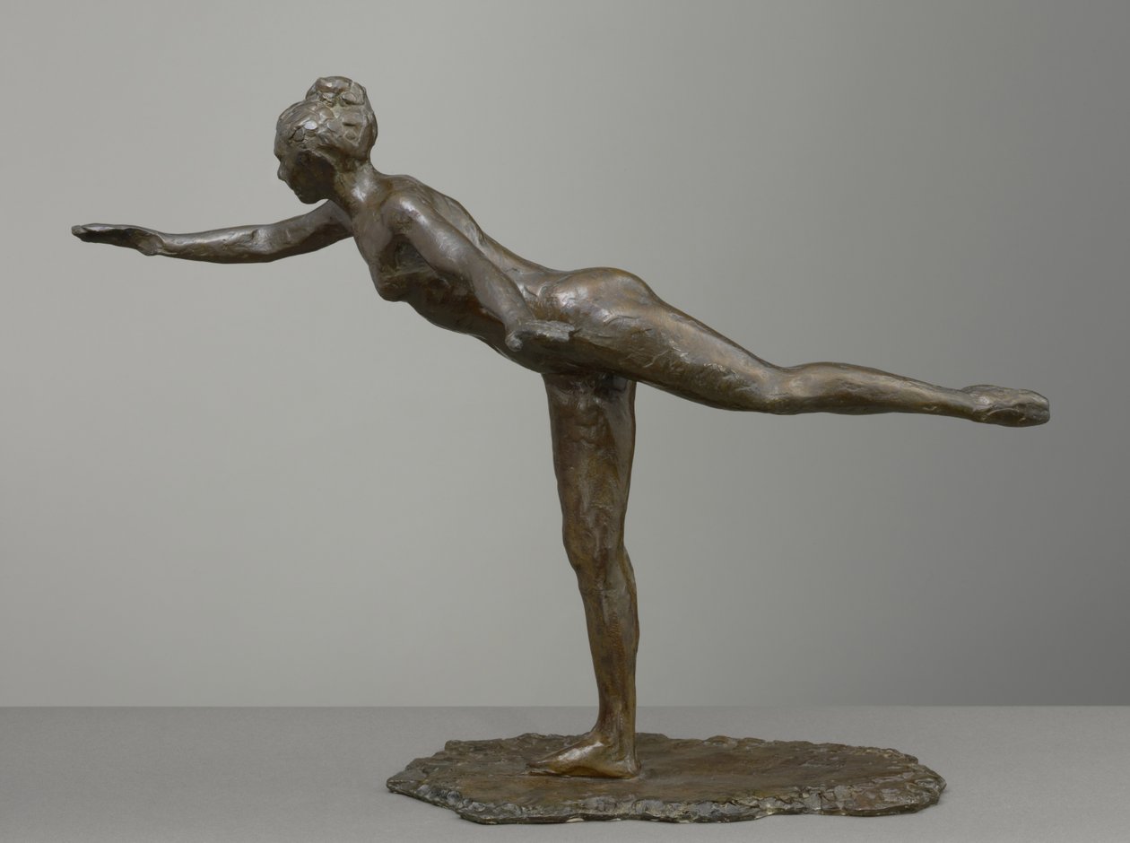 Wielka Arabeska, drugi raz, model ok. 1880, odlew 1919-21 autorstwa Edgar Degas