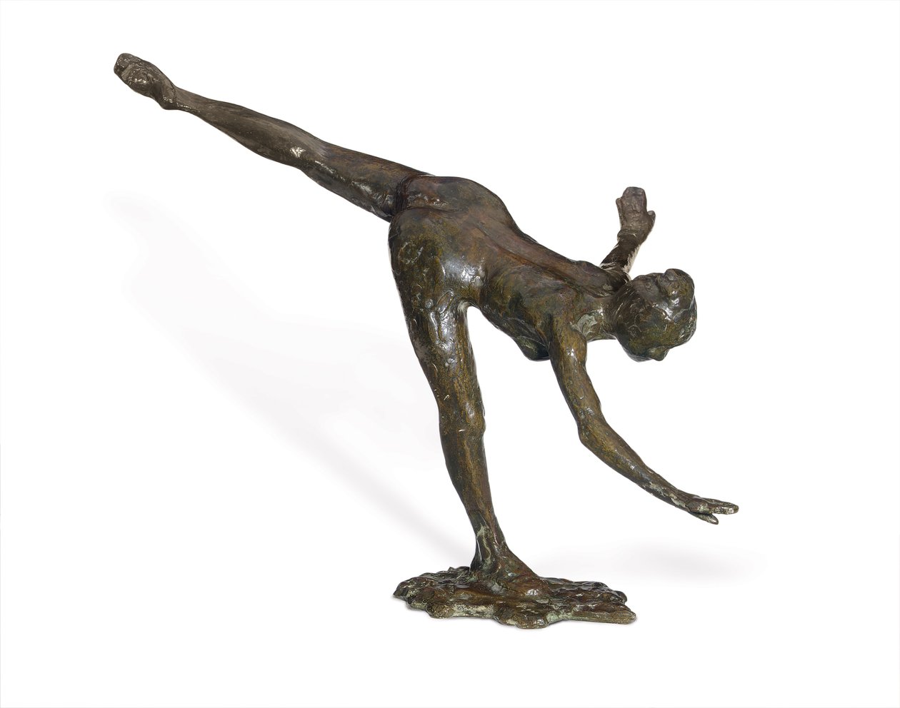 Wielka Arabeska, trzeci raz; Duża Arabeska, trzeci raz, ok. 1882-1895 autorstwa Edgar Degas