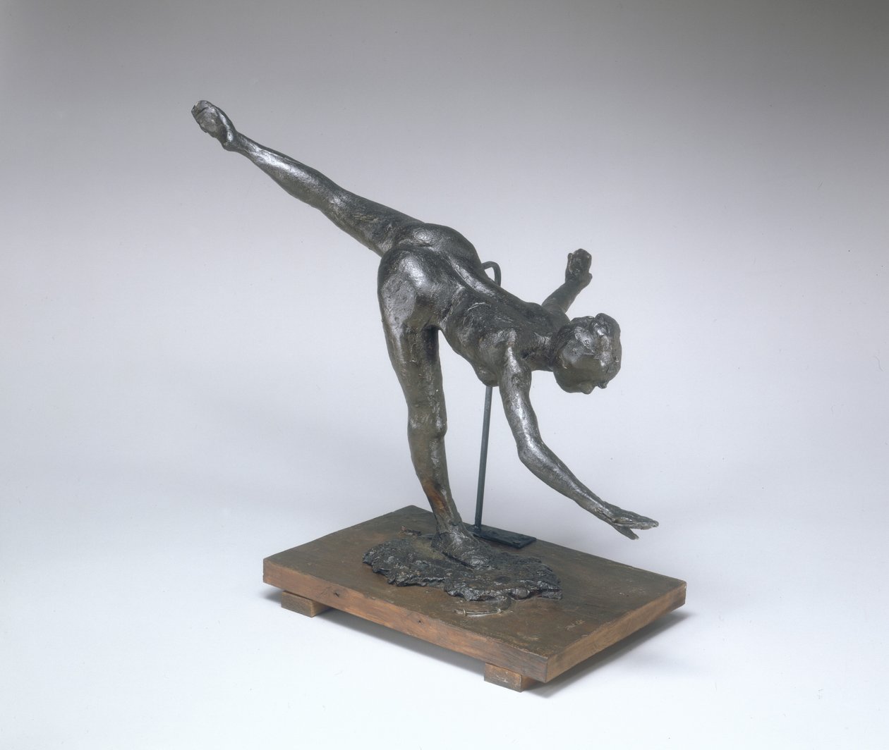 Wielka Arabeska, Trzecia arabeska po raz pierwszy pochylona, ​​c. 18851890. autorstwa Edgar Degas