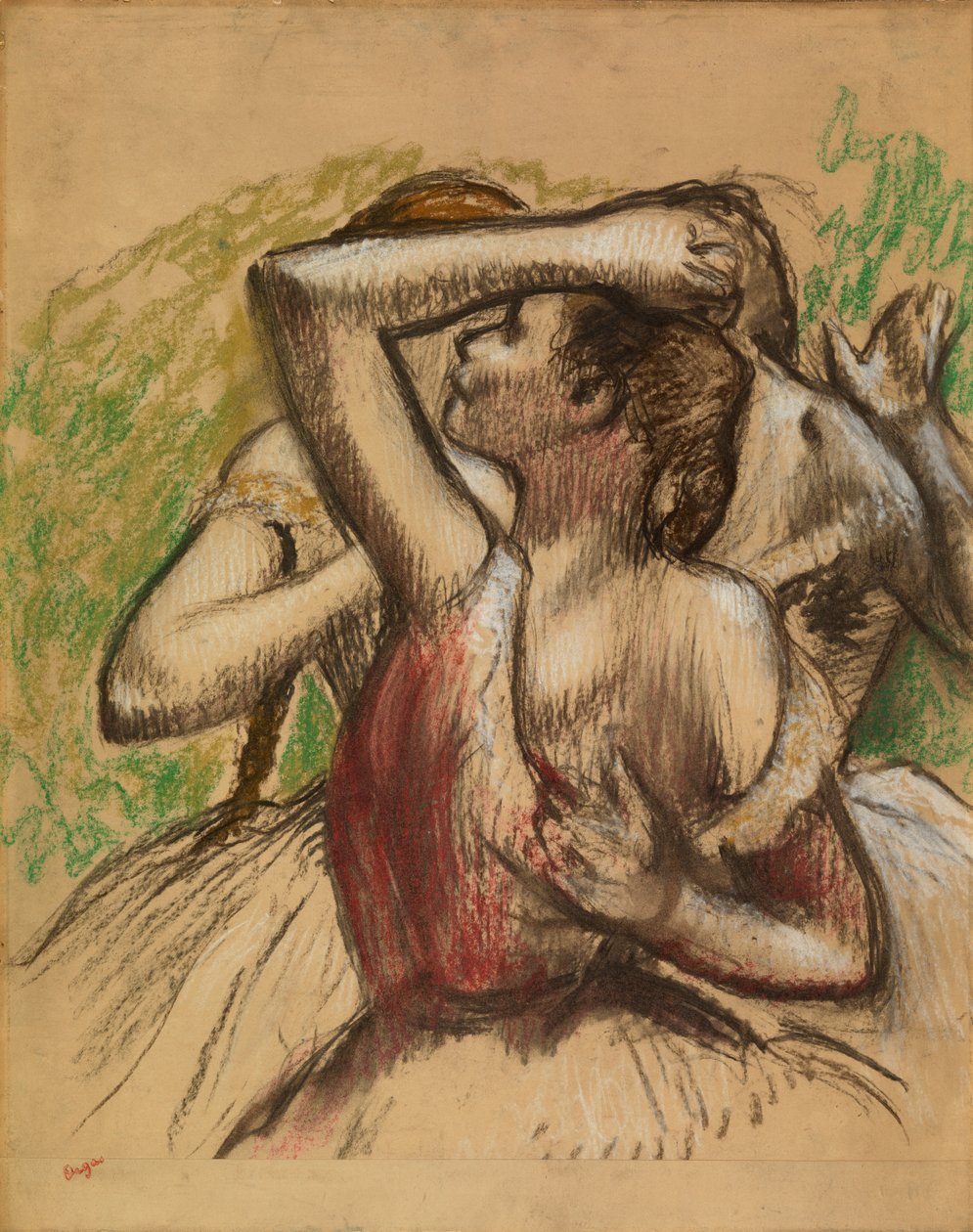 Grupa Tancerzy autorstwa Edgar Degas
