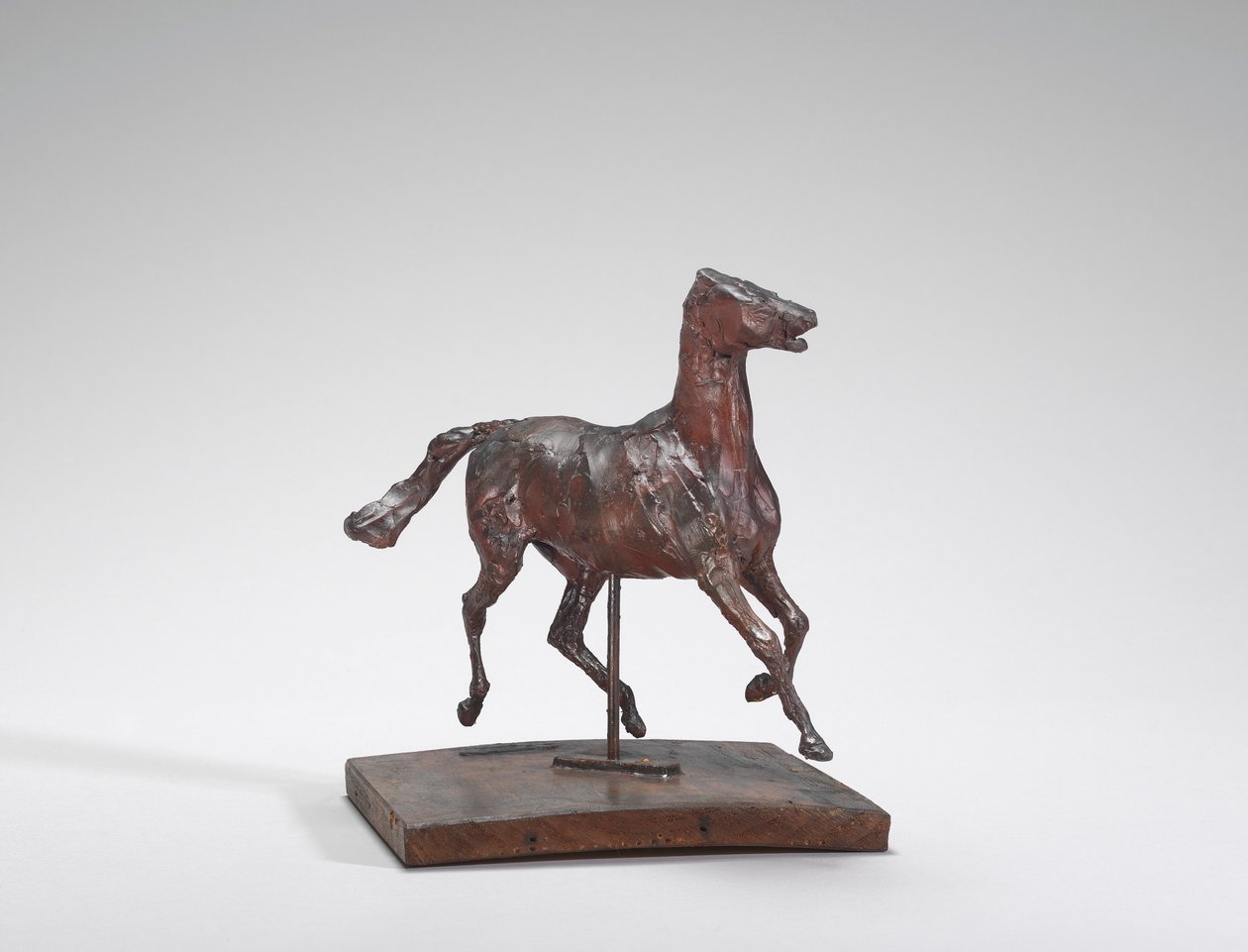 Kłus konny, stopy nie dotykające ziemi, lata 70. XIX wieku. autorstwa Edgar Degas