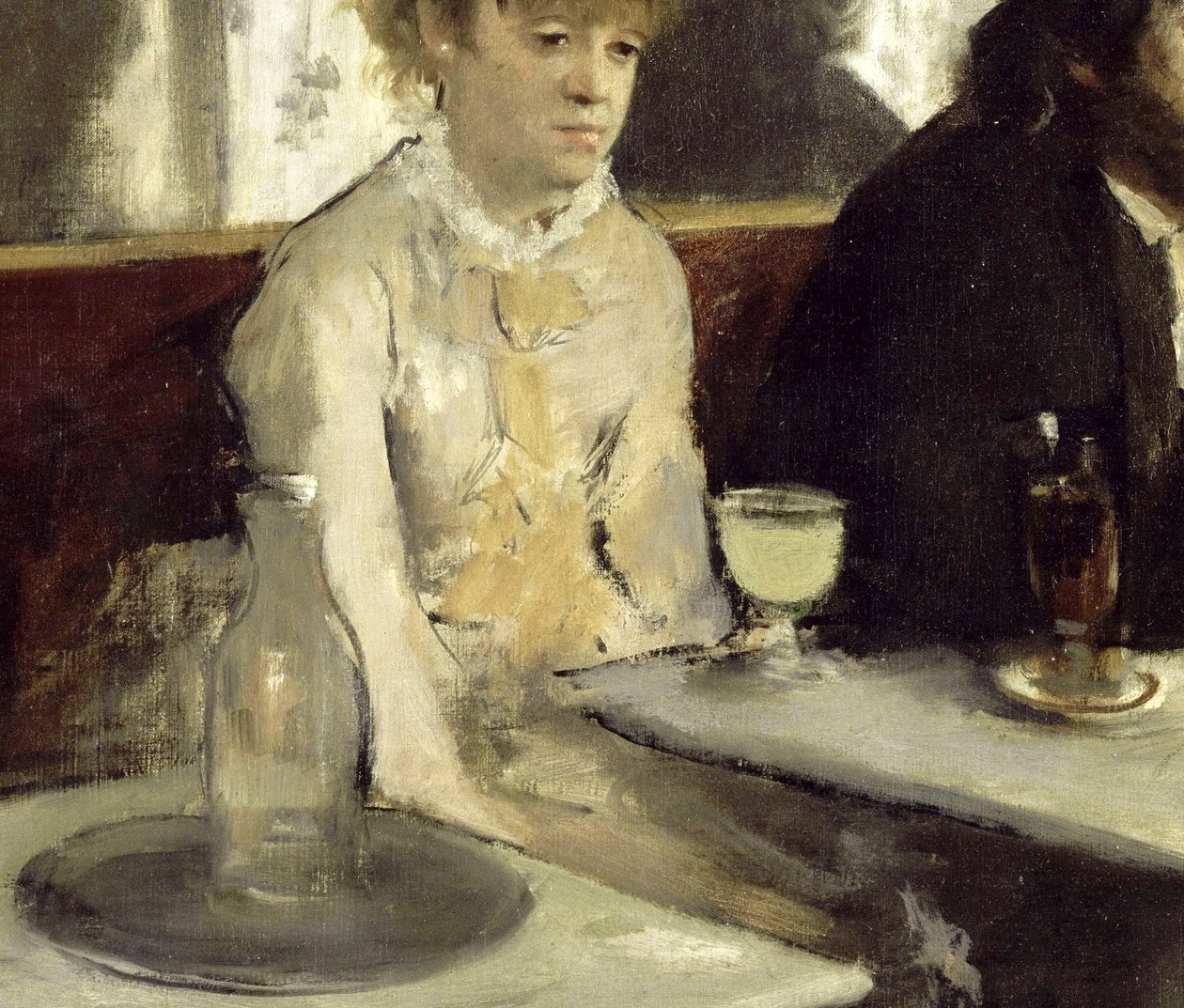 W kawiarni lub L’Absinthe autorstwa Edgar Degas