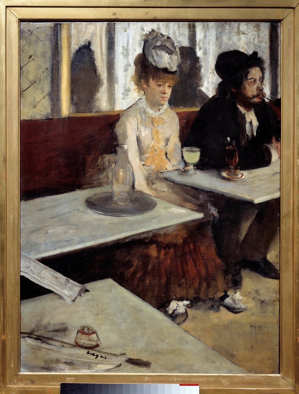 W kawiarni mówi się też „Absinthe” Obraz Edgara Degasa (1834-1917) 1875-1876 Nd. 92x68m. Paryż, Musee d