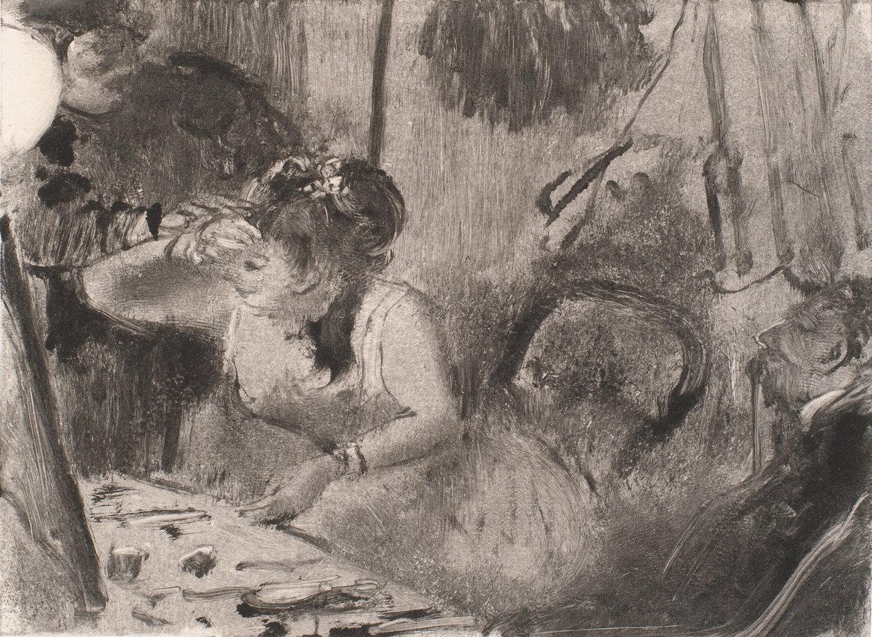 Intymność autorstwa Edgar Degas