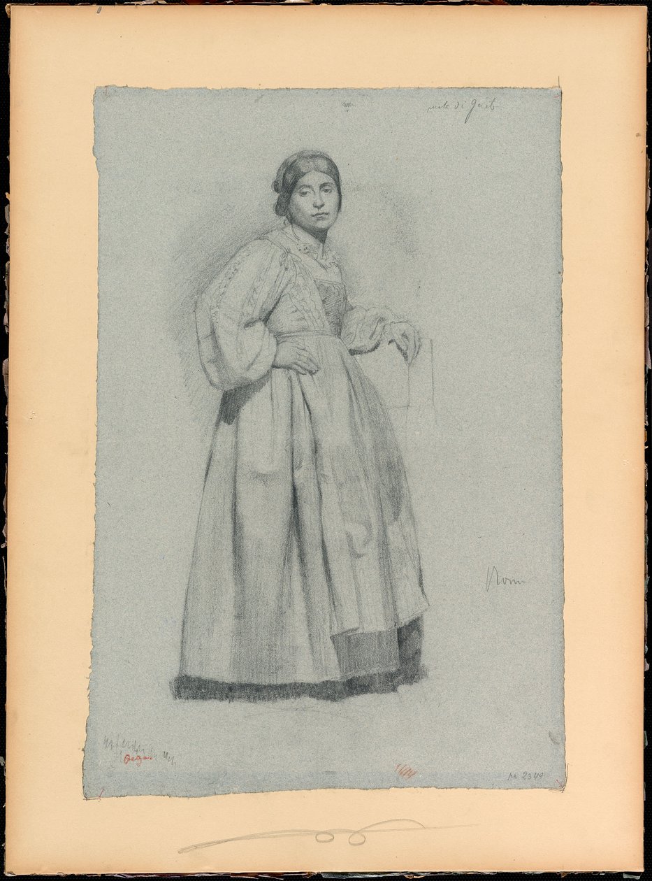 Włoski (Gaëta) autorstwa Edgar Degas