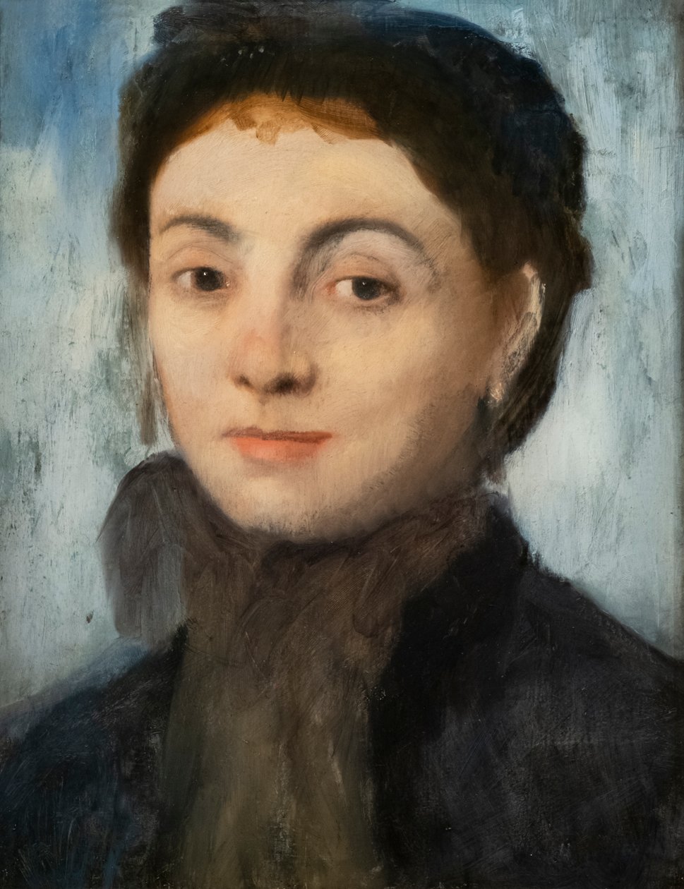 Josephine Gaujelin. 1867. Olej na płótnie. autorstwa Edgar Degas