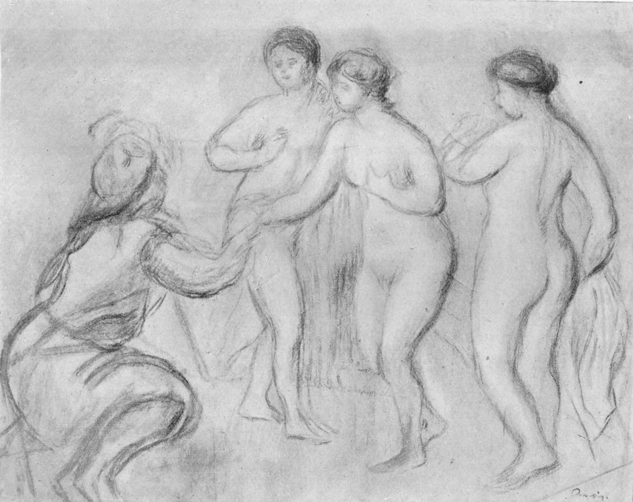 Wyrok Paryża c1913 autorstwa Edgar Degas