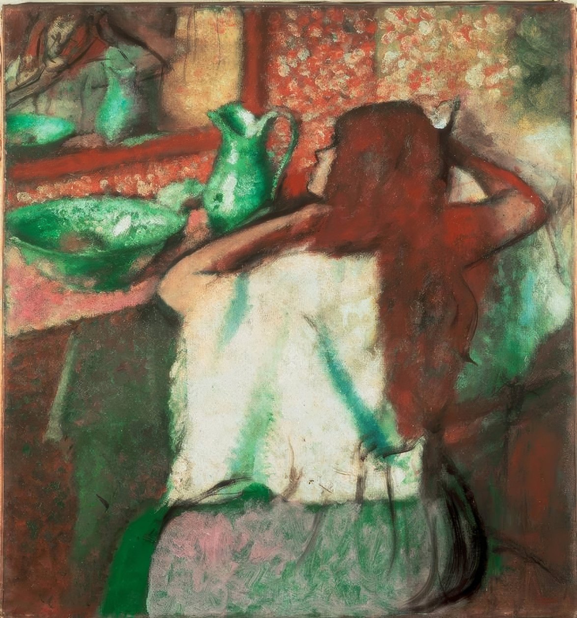 Fryzjerstwo autorstwa Edgar Degas