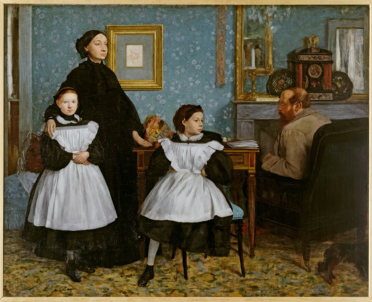 La famille Bellelli autorstwa Edgar Degas