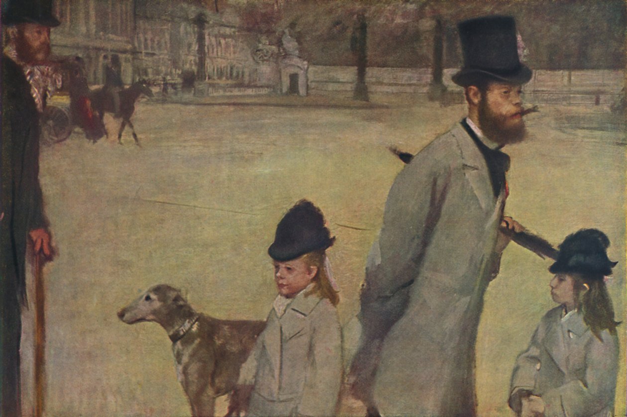 Wicehrabia Lepic, 1875, 1937. autorstwa Edgar Degas