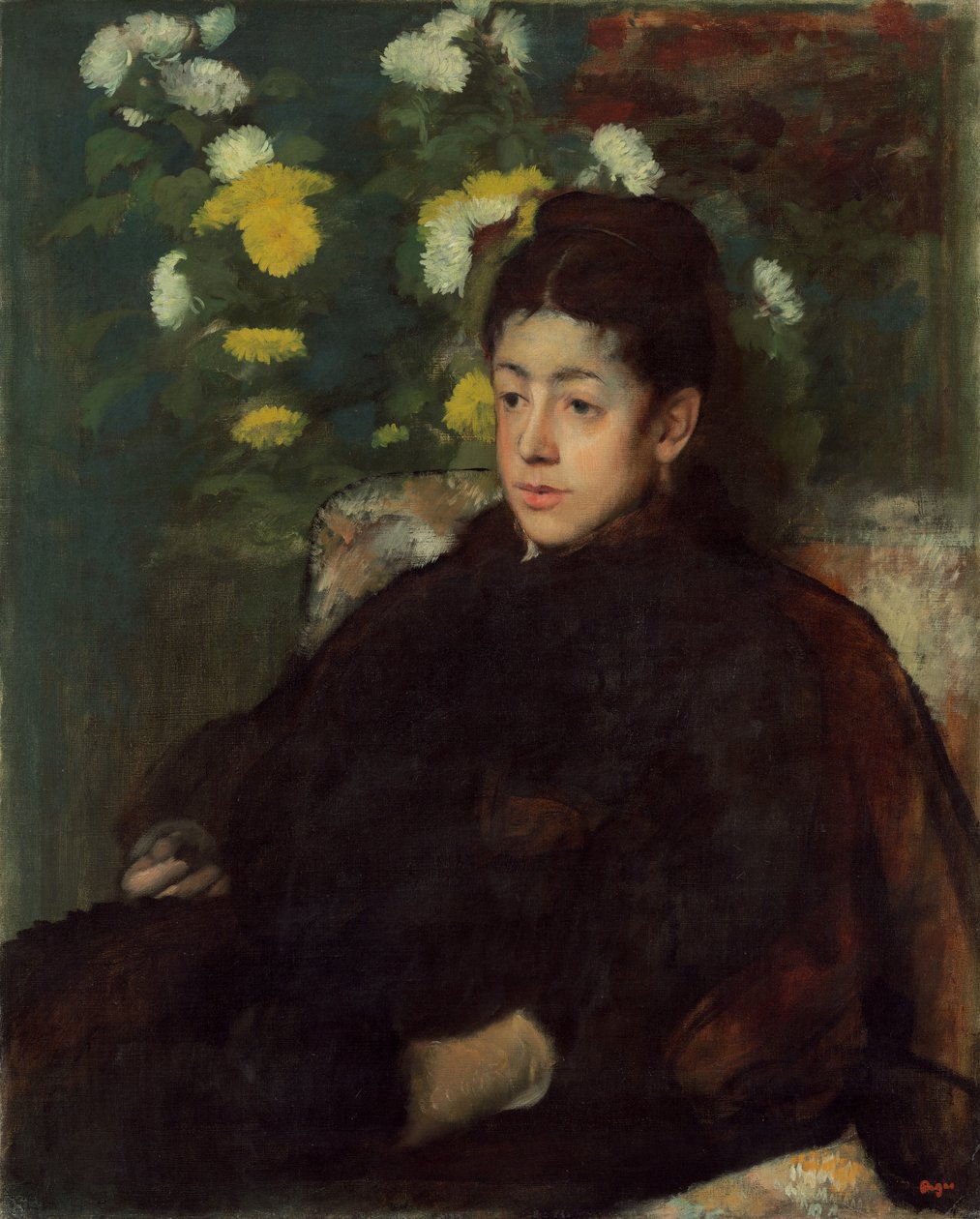 Mademoiselle Malot autorstwa Edgar Degas