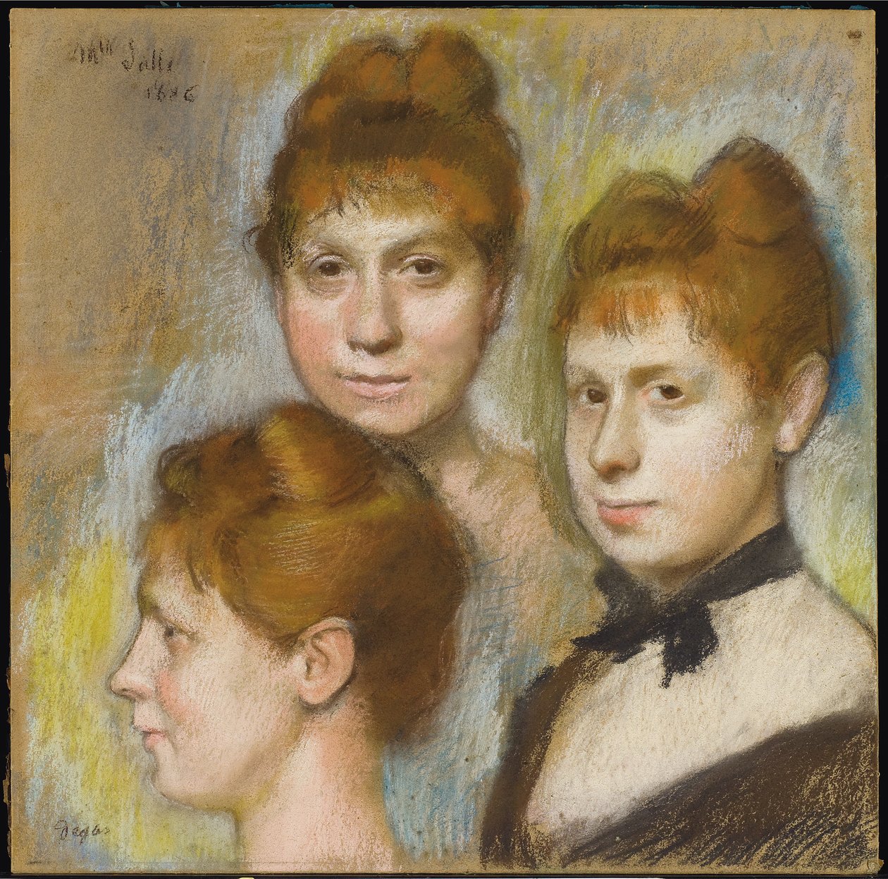 Panna Hall, 1886 autorstwa Edgar Degas