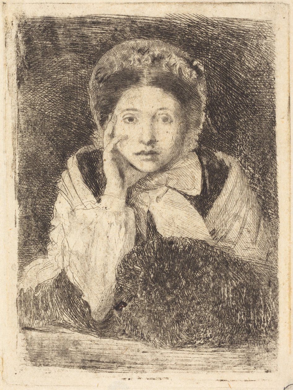 Marguerite De Gas, siostra artysty (Marguerite De Gas, soeur de l