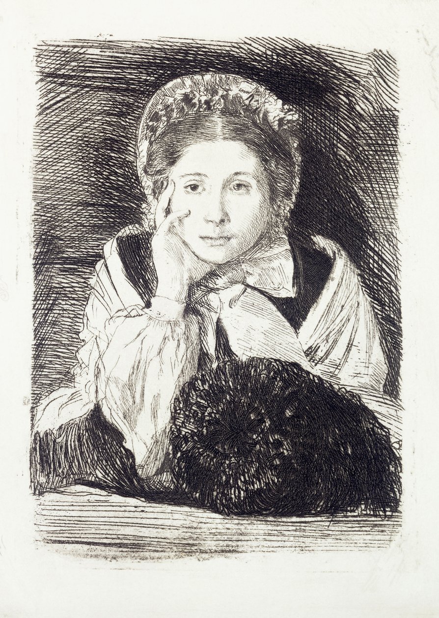 Małgorzata, ok. 1860-62 autorstwa Edgar Degas