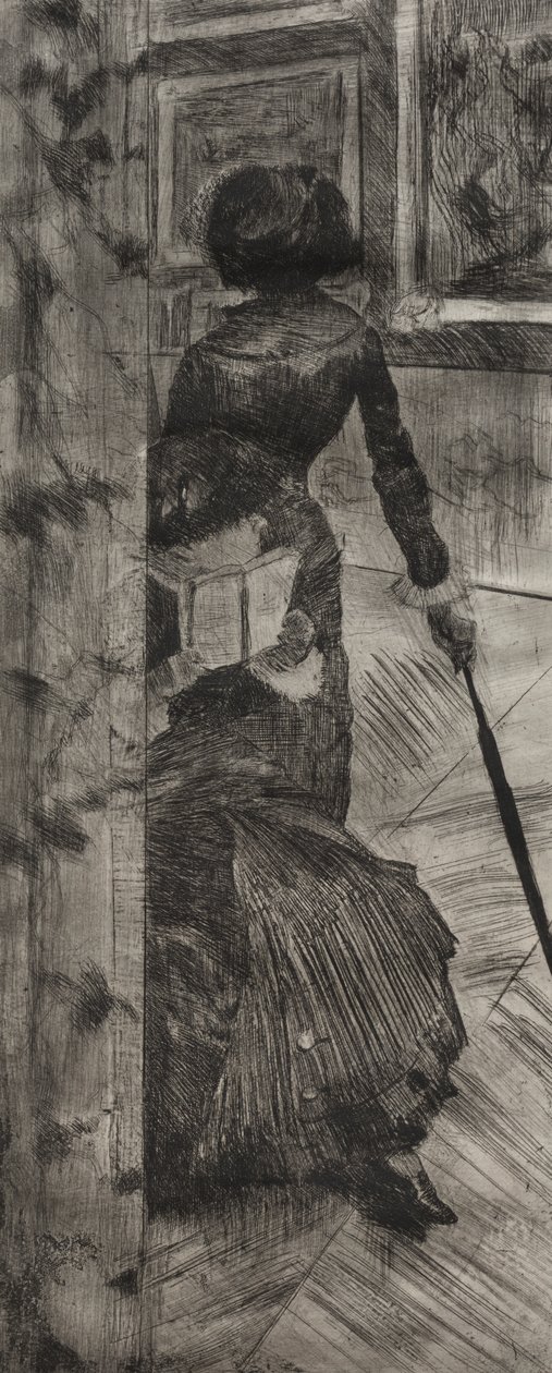 Mary Cassatt w Luwrze: Galeria obrazów autorstwa Edgar Degas